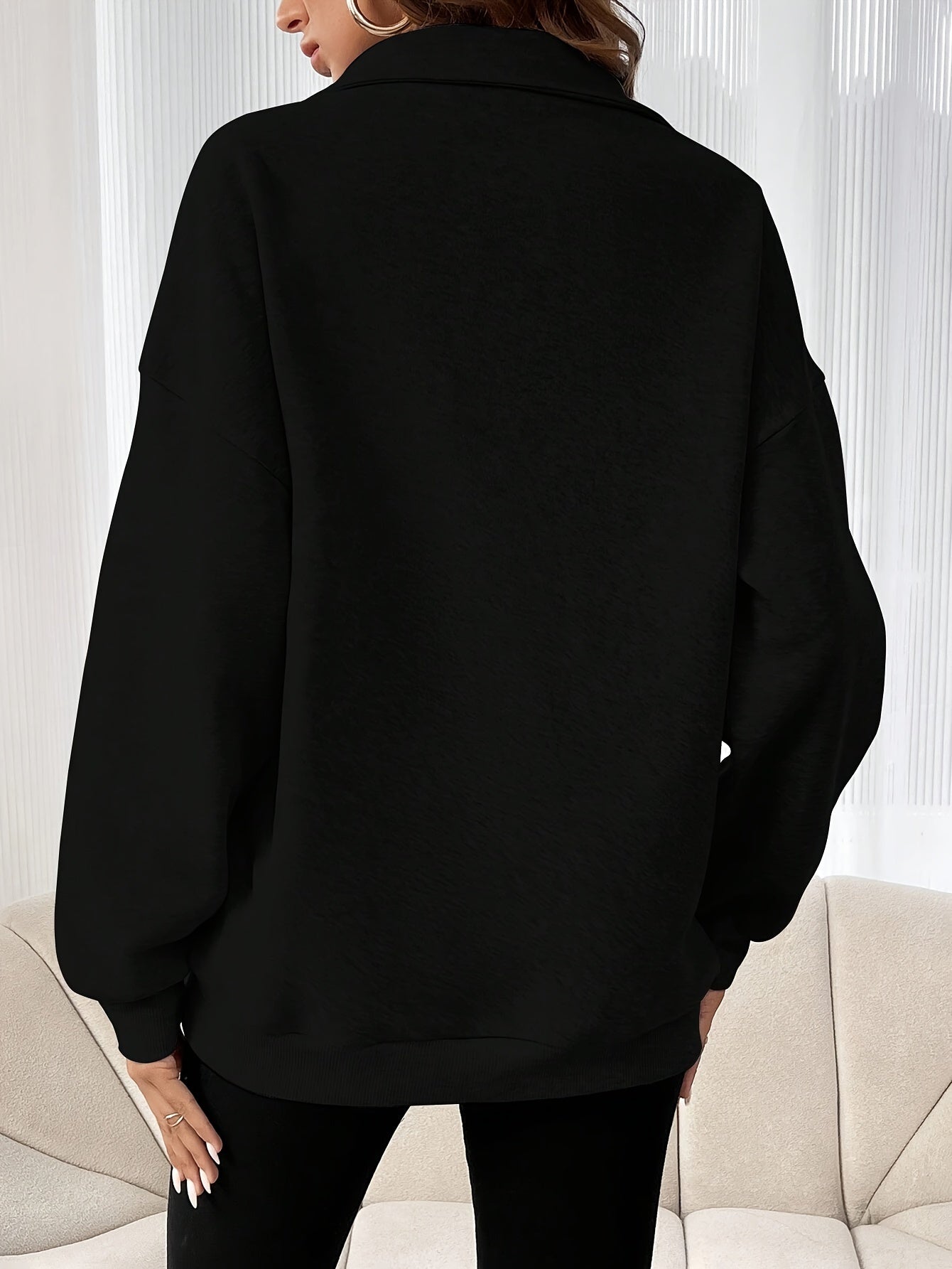 Women's Casual Zip Sweater