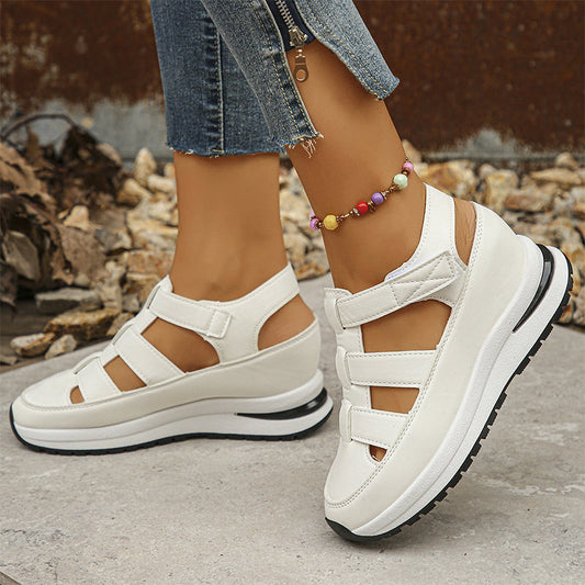 Women's closed sneaker sandals